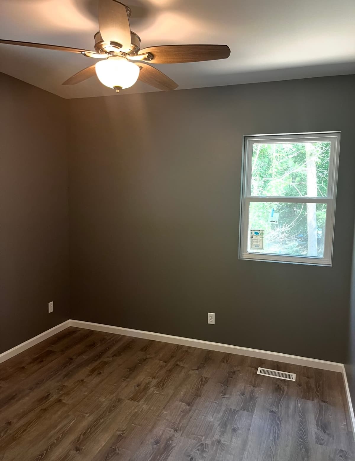 Professional interior painting project completed by EJ Paints