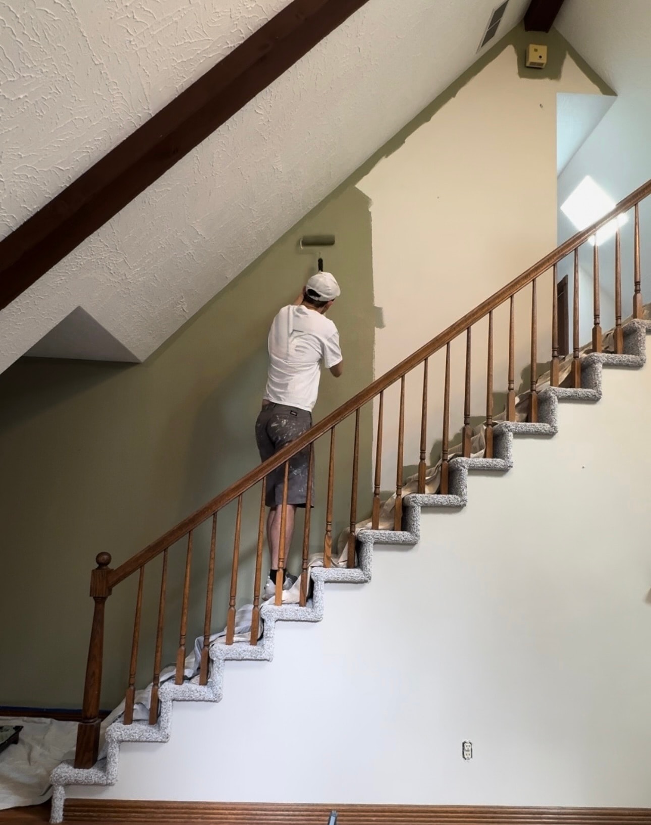 Professional house painting - background